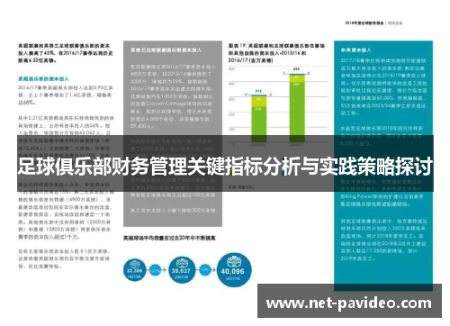 足球俱乐部财务管理关键指标分析与实践策略探讨 足球俱乐部财务管理关键指标分析与实践策略探讨